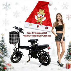 Agilithor Foldable Electric Bike | Compact 14” Urban Commuter with 48V Battery - AGILITHOR