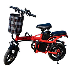 Agilithor Foldable Electric Bike | Compact 14” Urban Commuter with 48V Battery - AGILITHOR