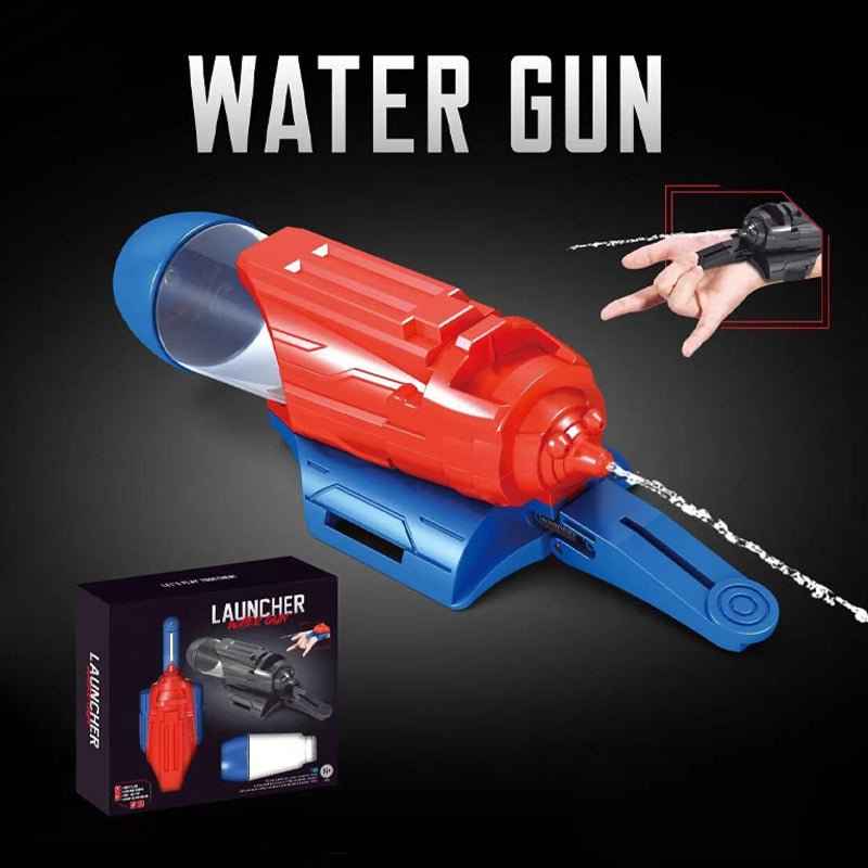 Agilithor Kids Spider Web Water Gun – Wrist - Mounted Superhero Water Blaster for Summer Outdoor Fun - AGILITHOR