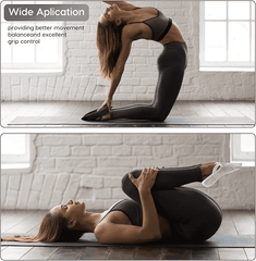 Agilithor Non - Slip Pilates Socks – Breathable Cotton Yoga & Ballet Grip Socks - AGILITHOR