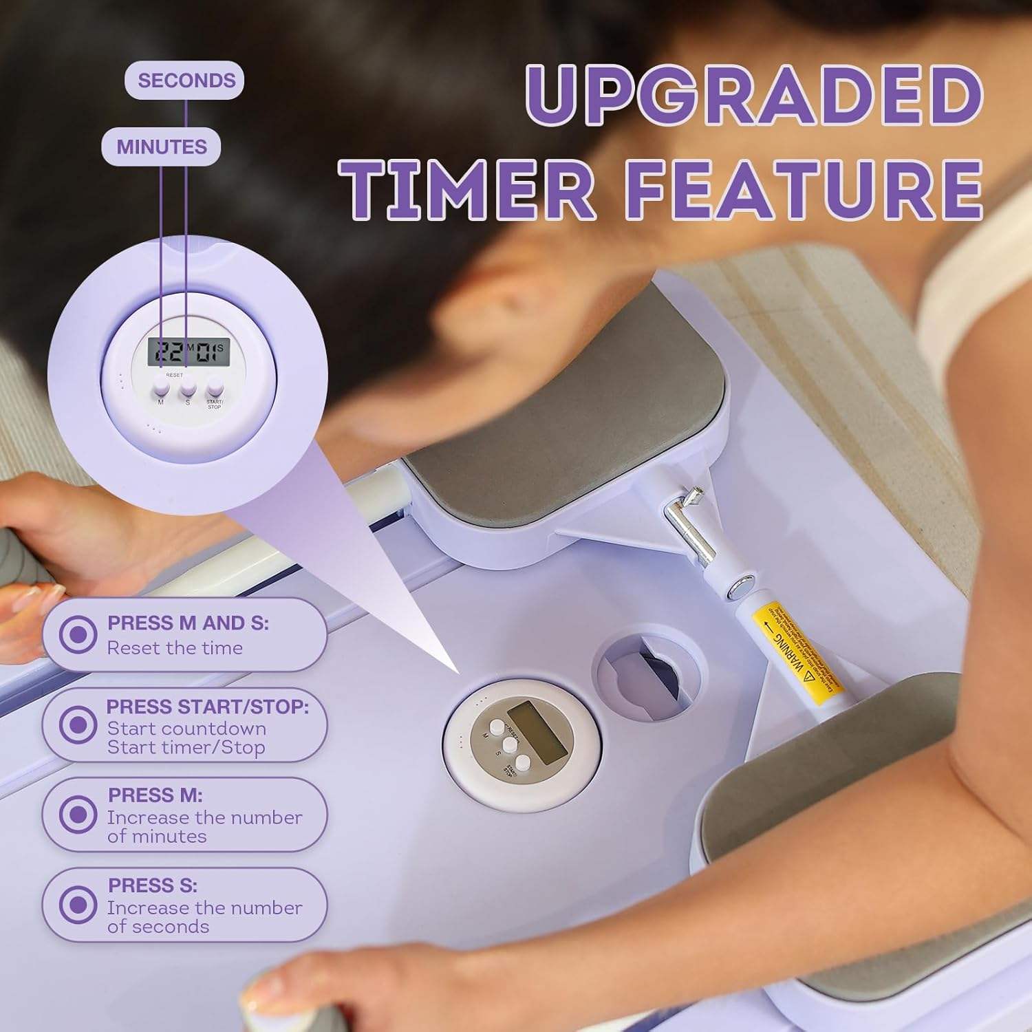 Agilithor 5 - in - 1 Pilates Sculpting System - Smart Timer,Phone Stand,Foldable Space - Saving Home Workout - AGILITHOR