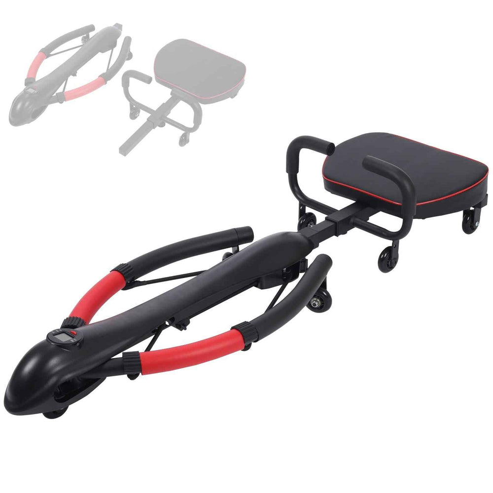 Agilithor Dragonfly Ab Trainer – Adjustable Core Machine with LCD Display - AGILITHOR