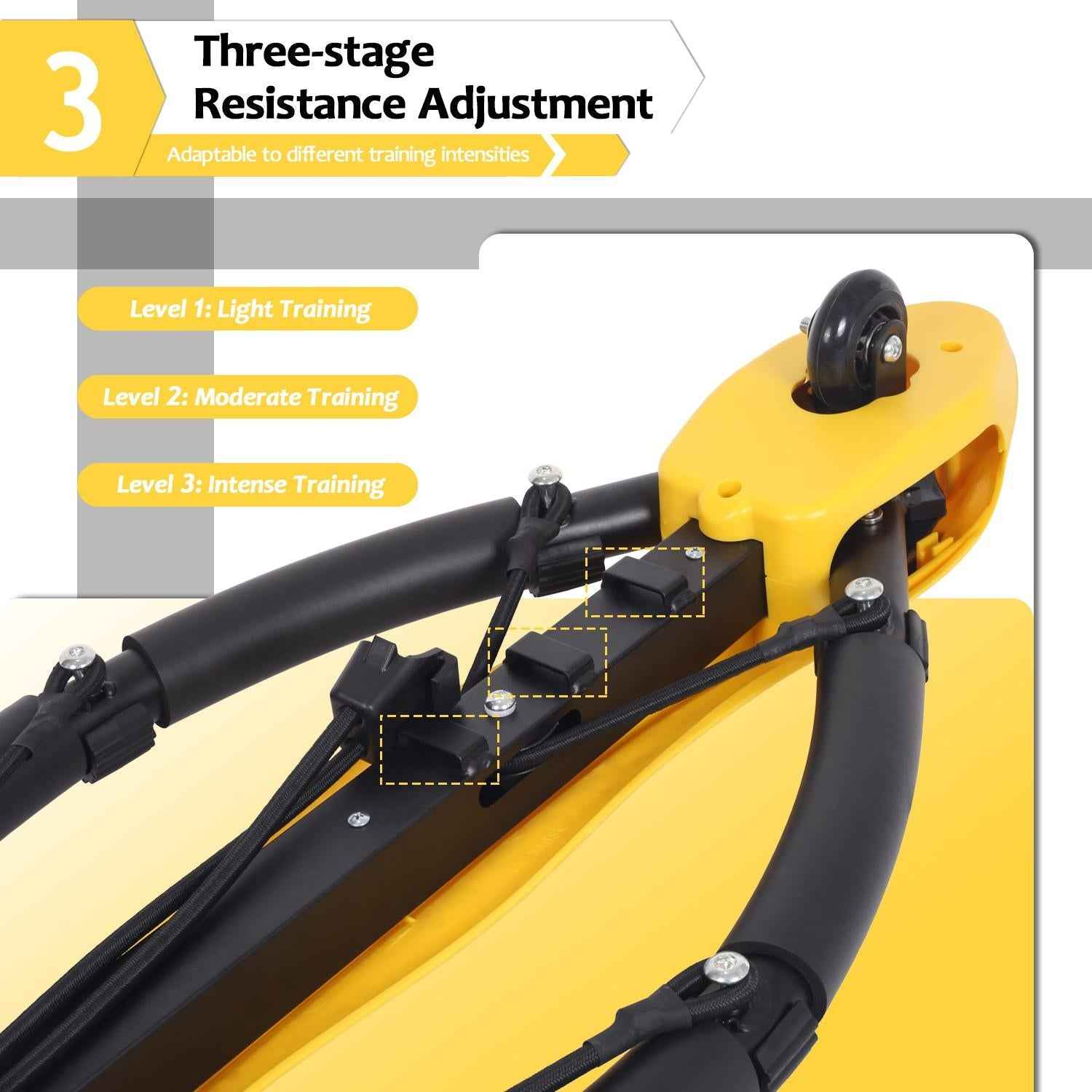 Agilithor Dragonfly Ab Trainer – Adjustable Core Machine with LCD Display - AGILITHOR