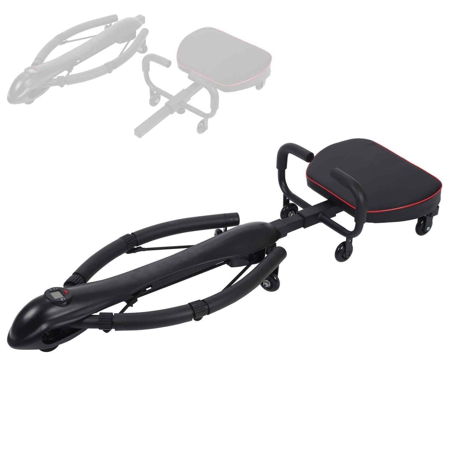 Agilithor Dragonfly Ab Trainer – Adjustable Core Machine with LCD Display - AGILITHOR