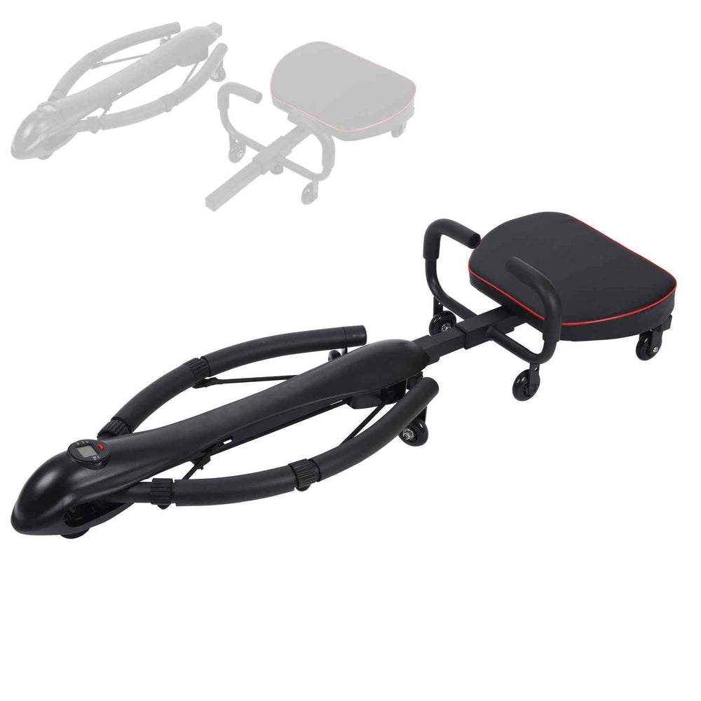 Agilithor Dragonfly Ab Trainer – Adjustable Core Machine with LCD Display - AGILITHOR