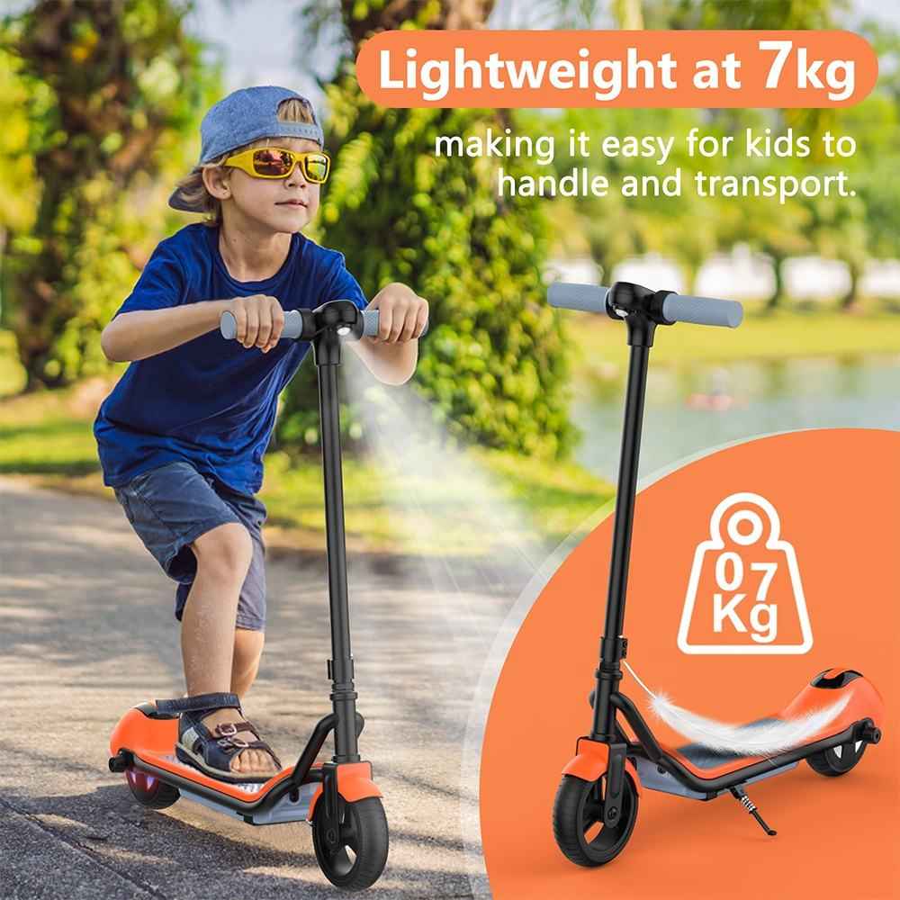 Agilithor Electric Scooter – Foldable Electric Scooter with LED Wheels & Display - AGILITHOR