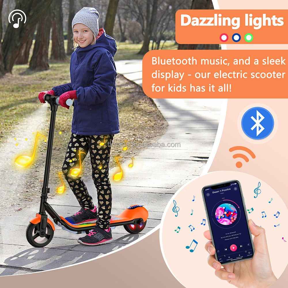 Agilithor Electric Scooter – Foldable Electric Scooter with LED Wheels & Display - AGILITHOR