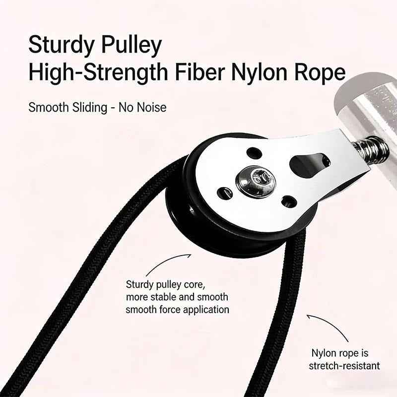 Agilithor Extended Rail Pilates Bed | Aluminum Alloy Yoga & Core Reformer (Spring + Latex Tube) - AGILITHOR