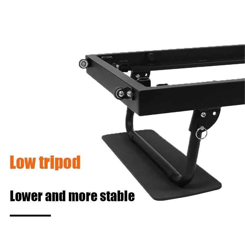 Agilithor Extended Rail Pilates Bed | Aluminum Alloy Yoga & Core Reformer (Spring + Latex Tube) - AGILITHOR