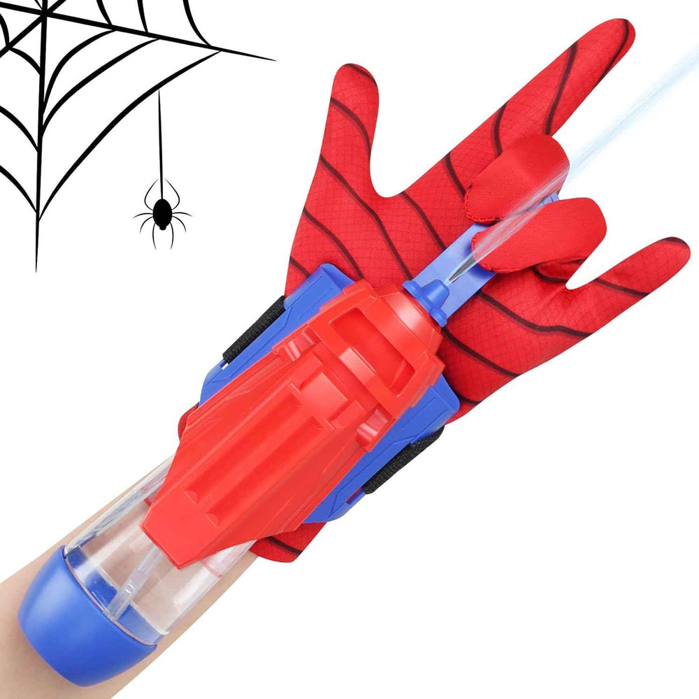 Agilithor Kids Spider Web Water Gun – Wrist - Mounted Superhero Water Blaster for Summer Outdoor Fun - AGILITHOR