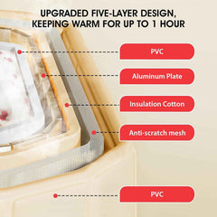 Agilithor Large Foldable Adult Bathtub | Portable Pop - Up Spa & Ice Bath Tub - AGILITHOR