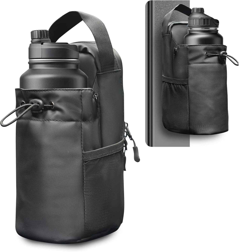 Agilithor Magnetic Gym Bag | Compact Fitness Bag with Bottle Holder & Shoulder Strap - AGILITHOR