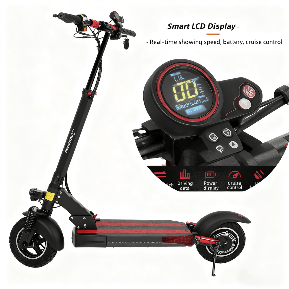 Agilithor: Off - road tires for all terrains, powerful motor, foldable & anti - theft - AGILITHOR