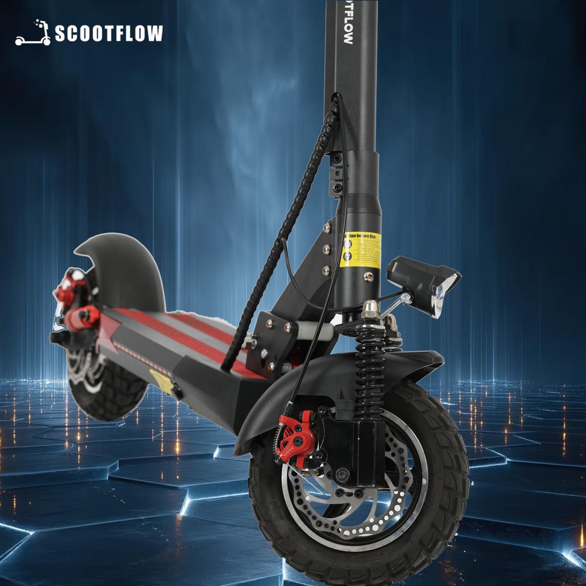 Agilithor: Off - road tires for all terrains, powerful motor, foldable & anti - theft - AGILITHOR