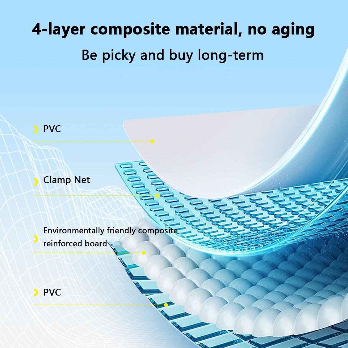 Agilithor Ready - to - Use Foldable Family Pool | No Inflation, Hard Shell Backyard Swimming Pool - AGILITHOR