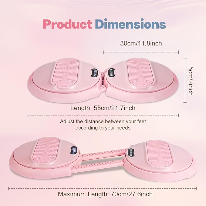 Waist Twister Detachable Resistance Bands–Home Core Fitness - AGILITHOR