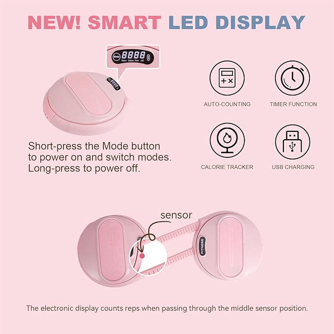 Waist Twister Detachable Resistance Bands–Home Core Fitness - AGILITHOR