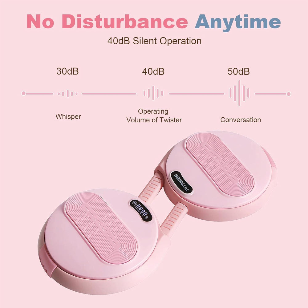 Waist Twister Detachable Resistance Bands–Home Core Fitness - AGILITHOR