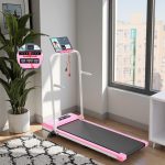 Agilithor Folding Treadmill – Incline Running Machine with LED Display, App Connectivity & Quiet Motor for Home Fitness - Image 2