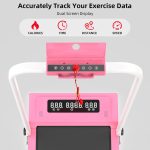 Agilithor Folding Treadmill – Incline Running Machine with LED Display, App Connectivity & Quiet Motor for Home Fitness - Image 9