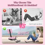 Agilithor Multifunctional Ab Trainer – Sit-Up Assist Machine with Resistance Bands for Home Core Workout & Waist Shaping - Image 9