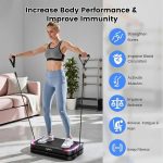 Agilithor Smart Vibration Plate with Ambient Light & Bluetooth - Image 6