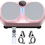 360° Vibration Plate | Full Body Toning & Circulation Platform | Refined Home Fitness Machine with Smart Control
