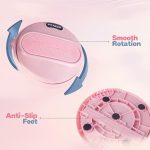 Agilithor Waist Twisting Machine – Smart Ab Twister Board with Resistance Bands, LED Counter & Adjustable Design for Home Fitness - Image 3