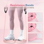 Agilithor Waist Twisting Machine – Smart Ab Twister Board with Resistance Bands, LED Counter & Adjustable Design for Home Fitness - Image 4
