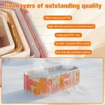 Agilithor Foldable Bathtub for Adults – Portable Hot & Ice Bath Tub for Home SPA & Relaxation - Image 5