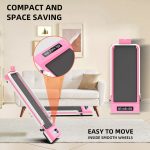 Agilithor Folding Treadmill – Incline Running Machine with LED Display, App Connectivity & Quiet Motor for Home Fitness - Image 6