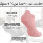 Agilithor Non-Slip Grip Socks – Anti-Skid Yoga Socks for Pilates, Barre & Home Workout - Image 5