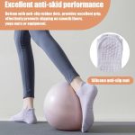 Agilithor Non-Slip Grip Socks – Anti-Skid Yoga Socks for Pilates, Barre & Home Workout - Image 4