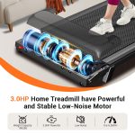 Folding Treadmill for Home | Incline Running Machine with App Control & LED Display | Quiet Motor Walking & Running Fitness Equipment for Women - Image 9