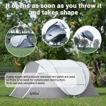 Agilithor Instant Pop-Up Camping Tent – Portable Outdoor Tent for Camping, Hiking & Backyard Use - Image 3