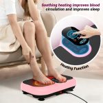 Agilithor Heated Vibration Plate Exercise Machine – Full Body Workout Platform with Heat Therapy, Bluetooth & Remote Control - Image 3