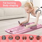 Agilithor 4-in-1 Ab Workout Board – Foldable Core Trainer with Auto Rebound, Timer & Resistance Bands for Home Fitness - Image 2