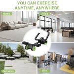 Agilithor Ab Roller with Elbow Support – Auto Rebound Core Trainer with Timer & Dual Wheels for Full Body Home Workout - Image 6