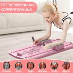 Abdominal Workout Board, Adjustable Sit Up Bench Foldable Core Trainer, Multifunctional Abdominal Crunch Board for Home Gym, Waist Abdomen Leg Muscle Exercise & Body Shaping - Image 3
