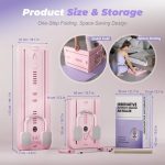 Abdominal Workout Board, Adjustable Sit Up Bench Foldable Core Trainer, Multifunctional Abdominal Crunch Board for Home Gym, Waist Abdomen Leg Muscle Exercise & Body Shaping - Image 7
