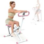 Horse Rider Exercise Machine, Full Body Aerobic Workout Trainer, Quiet Stable Body Shaping Fitness Equipment for Home Indoor Use