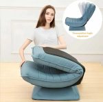 Foldable Moon Chair, High Back Camping Chair with Thick Steel Frame, Portable Lazy Lounge Chair for Outdoor Camping, Fishing, Home, Garden - Image 5