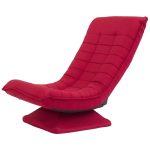 Foldable Moon Chair, High Back Camping Chair with Thick Steel Frame, Portable Lazy Lounge Chair for Outdoor Camping, Fishing, Home, Garden - Image 7