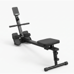 Foldable Rowing Machine, Quiet Hydraulic/Magnetic Resistance Rower, Full Body Aerobic Exercise Equipment for Home Indoor Gym